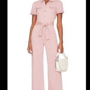 Paige Anessa Blush Pink Jumpsuit Size 2